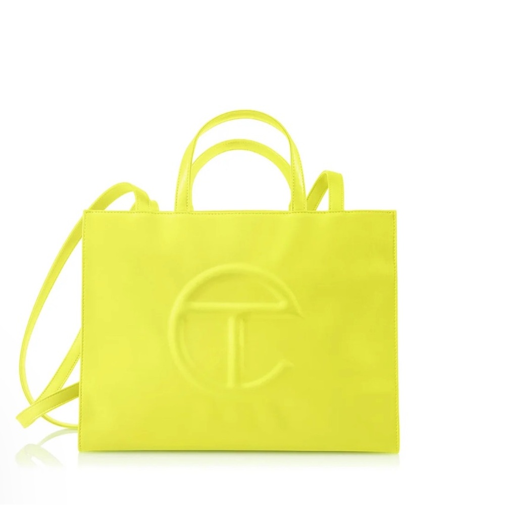 Telfar Neon Yellow Tote Bag